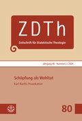 Cover: Sch&ouml;pfung als Wohltat - Evangelische Verlagsanstalt