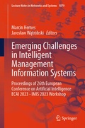 Cover: Emerging Challenges in Intelligent Management Information Systems - Springer