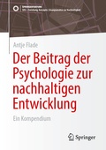 Cover: Der Beitrag der Psychologie zur nachhaltigen Entwicklung - Springer