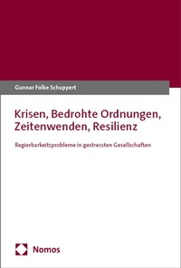 Abbildung von: Krisen, Bedrohte Ordnungen, Zeitenwenden, Resilienz - Nomos