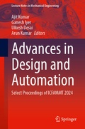 Cover: Advances in Design and Automation - Springer