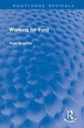 Cover: Working for Ford - Routledge