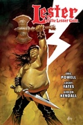 Cover: Lester of the Lesser Gods - Albatross Funnybooks