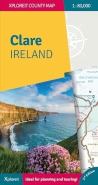 Abbildung von: The Xploreit Map of County Clare Ireland - Xploreit