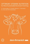Cover: Optimum Vitamin Nutrition for More Sustainable Ruminant Farming - 5M Books Ltd