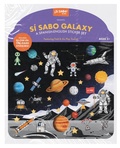 Cover: Space Sticker Book: Reusable Puffy Sticker Activity Book for Kids - Blue Star Press