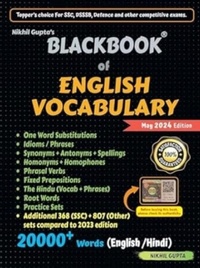 Abbildung von: BlackBook of English Vocabulary - Gupta Edutech