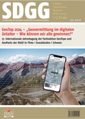Cover: GeoTop 2024 - Geovermittlung im digitalen Zeitalter - Wie k&ouml;nnen wir alle gewinnen? - Schweizerbart'sche, E.