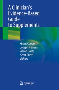 Enlarge image Cover: A Clinician's Evidence-Based Guide to Supplements - Springer