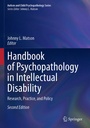 Cover: Handbook of Psychopathology in Intellectual Disability - Springer