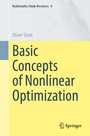 Cover: Basic Concepts of Nonlinear Optimization - Springer