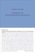 Cover: Nordische und mitteleurop&auml;ische Geistimpulse - Rudolf Steiner Verlag