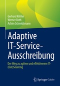 Cover: Adaptive IT-Service-Ausschreibung - Springer Gabler