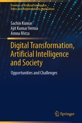 Cover: Digital Transformation, Artificial Intelligence and Society - Springer