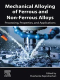 Cover: Mechanical Alloying of Ferrous and Non-Ferrous Alloys - Elsevier