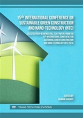 Cover: 15th International Conference on Sustainable Green Construction and Nano-Technology (NTC) - Trans Tech Publications Ltd