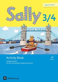 Abbildung von: Sally - Englisch ab Klasse 3 - Ausgabe Bayern - 3./4. Jahrgangsstufe - Cornelsen Verlag