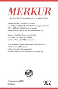 Abbildung von: MERKUR 7/2024, Jg.78 - Klett-Cotta