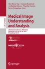 Cover: Medical Image Understanding and Analysis - Springer