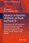 Cover: Advances in Dynamics of Vehicles on Roads and Tracks III - Springer