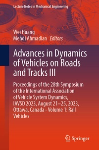 Abbildung von: Advances in Dynamics of Vehicles on Roads and Tracks III - Springer