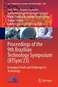 Enlarge image Cover: Proceedings of the 9th Brazilian Technology Symposium (BTSym'23) - Springer