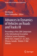 Cover: Advances in Dynamics of Vehicles on Roads and Tracks III - Springer
