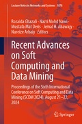 Cover: Recent Advances on Soft Computing and Data Mining - Springer