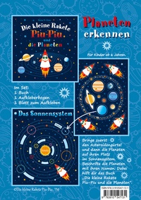 Abbildung von: Set "Planeten erkennen" - Die kleine Rakete Piu-Piu