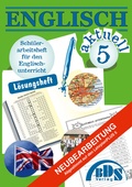 Cover: Englisch aktuell 5 L&ouml;sung - BDS-Verlag