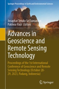 Enlarge image Cover: Advances in Geoscience and Remote Sensing Technology - Springer