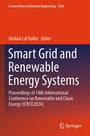 Cover: Smart Grid and Renewable Energy Systems - Springer
