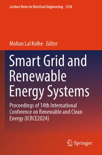 Enlarge image Cover: Smart Grid and Renewable Energy Systems - Springer
