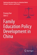 Cover: Family Education Policy Development in China - Springer