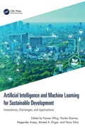Cover: Artificial Intelligence and Machine Learning for Sustainable Development - CRC Press