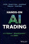 Cover: Hands-On AI Trading with Python, QuantConnect, and AWS - Wiley