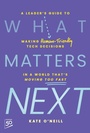 Cover: What Matters Next - Wiley
