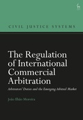 Bild: The Regulation of International Commercial Arbitration - Hart Publishing
