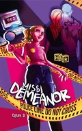 Cover: Miss Demeanor: The Case of the Long Blonde Hair - Simon + Schuster LLC
