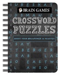 Cover: Brain Games - To Go - Crossword Puzzles (Chalkboard) - Publications International, Ltd.