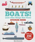Cover: Boats! Sticker Book - Welbeck Children's Books