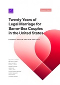 Cover: Twenty Years of Legal Marriage for Same-Sex Couples in the United States - RAND Corporation