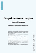 Cover: Ce qui ne nous tue pas - Quatri&egrave;me mur