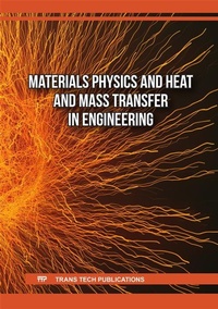 Abbildung von: Materials Physics and Heat and Mass Transfer in Engineering - Trans Tech Publications Ltd