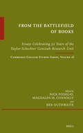Cover: From the Battlefield of Books: Essays Celebrating 50 Years of the Taylor-Schechter Genizah Research Unit - Brill