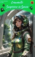 Cover: Crewmate: Suspicion in Space (Deception Chronicles, #2) - Adrien