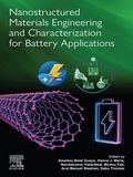 Cover: Nanostructured Materials Engineering and Characterization for Battery Applications - Elsevier