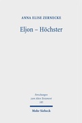 Cover: Eljon - H&ouml;chster - Mohr Siebeck