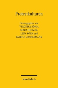Abbildung von: Protestkulturen - Mohr Siebeck