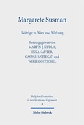 Cover: Margarete Susman - Mohr Siebeck